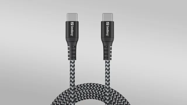 Sandberg Survivor USB‑C/USB‑C kábel